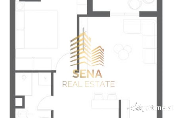 Shtepi ne shitje 1+1 ne Tirane - 93,000 Euro