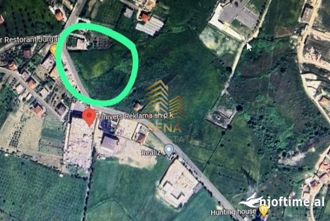 Truall ose Toke ne Tirane - 365,000 Euro