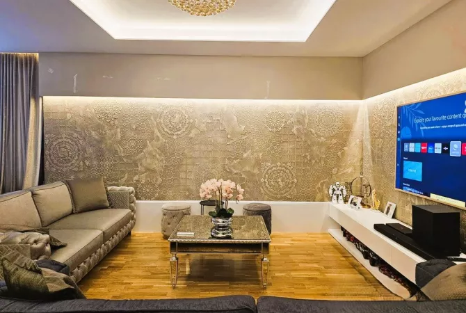 Shtepi me qera Apartament ne Tirane, 3+1, Mobilimi E mobiluar, Pagesa 1,800  Euro.