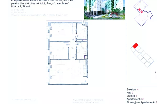 Casa in vendita 2+1 a Tirana - 185,300 Euro