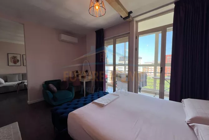 Shtepi me qera Apartament ne Tirane, 1+1, Mobilimi E mobiluar, Pagesa 620  Euro.