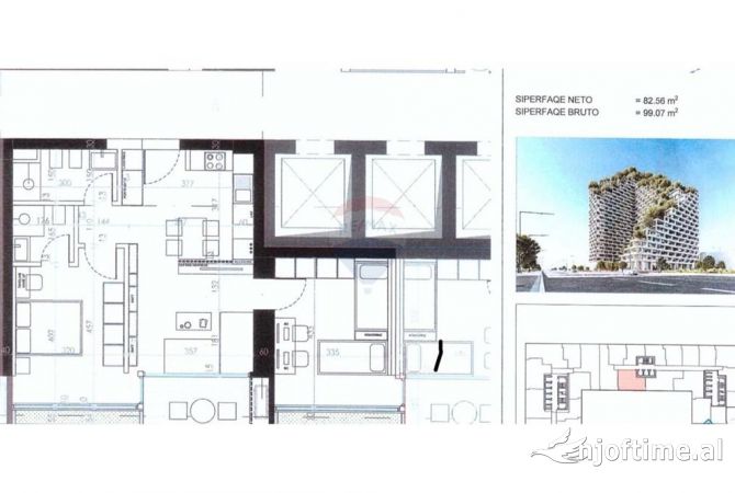 Apartament per shitje 2+1 , Lion Park 2