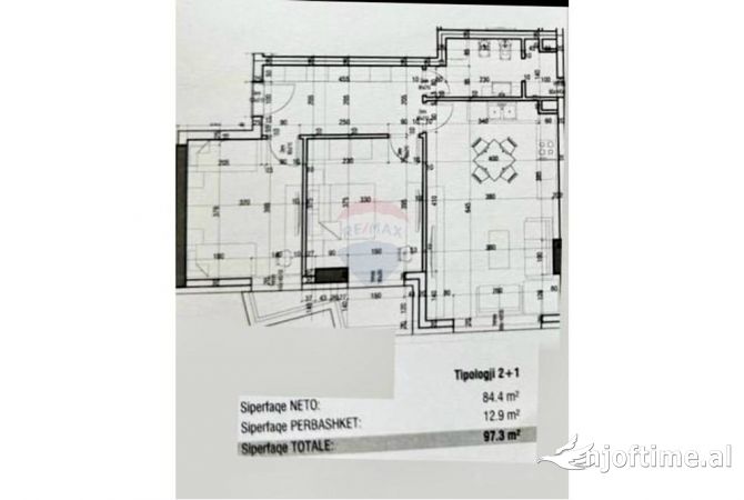 Shtepi ne shitje 2+1 ne Tirane - 118,000 Euro