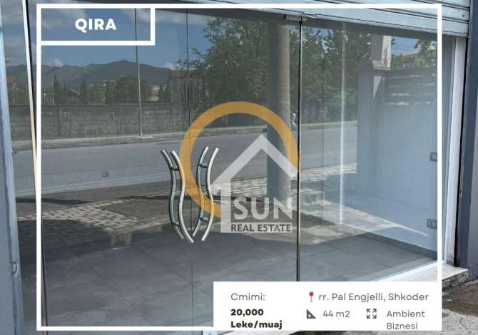 Business Property for Rent 3+1 in Shkodra - 20,000 Leke