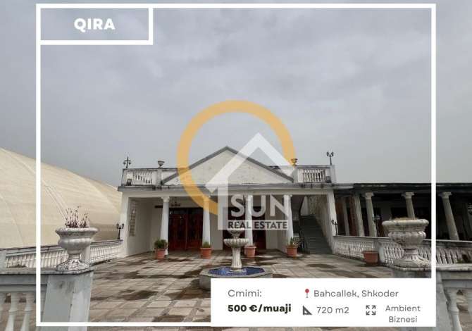 Business Property for Rent 3+1 in Shkodra - 500 Euro