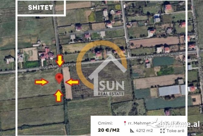 Truall ose Toke  ne Shkoder - 84,240 Euro