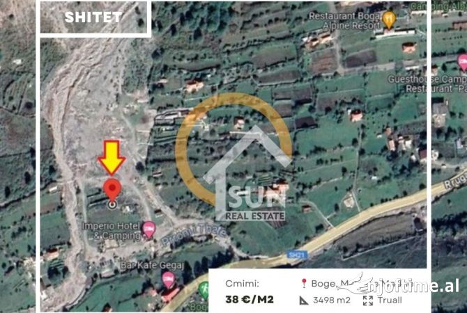 Land for Sale  in Shkodra - 38,000 Euro