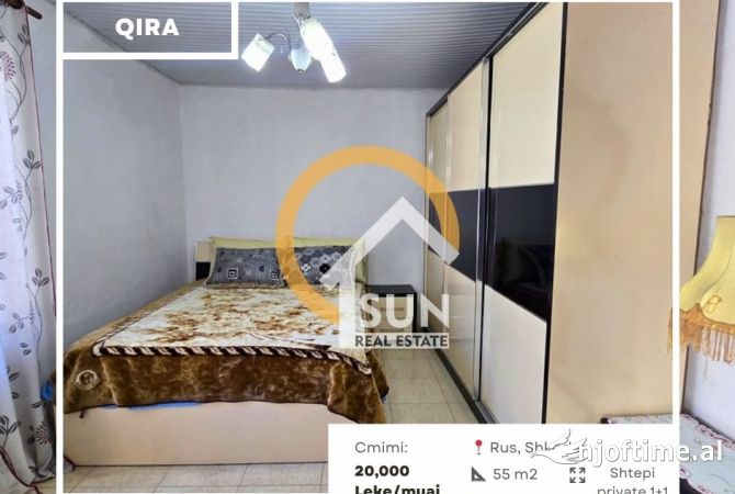 Shtepi me qera 1+1 ne Shkoder - 20,000 Leke