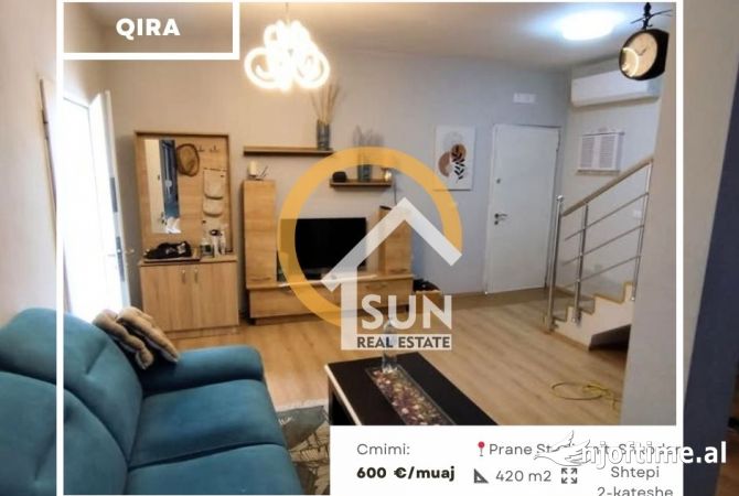 Shtepi me qera 2+1 ne Shkoder - 600 Euro