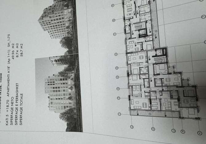 Shtepi ne shitje 1+1 ne Tirane - 145,000 Euro