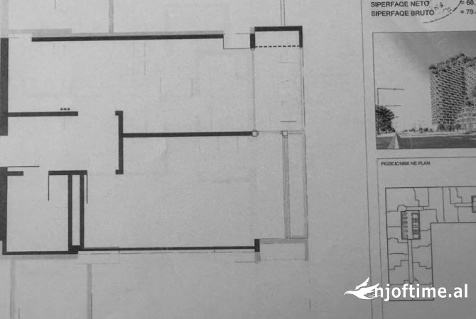 Shtepi ne shitje 1+1 ne Tirane - 114,000 Euro