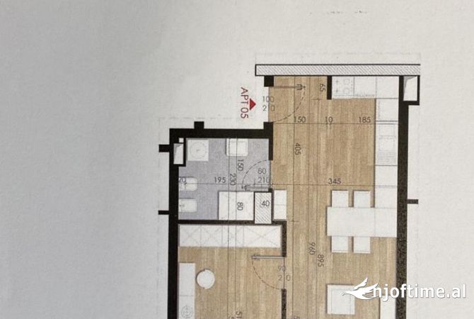 Shtepi ne shitje 1+1 ne Tirane - 115,000 Euro