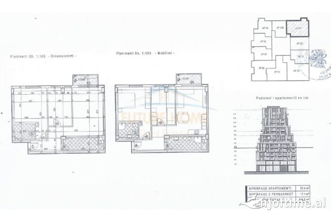 Shtepi ne shitje 2+1 ne Tirane - 260,000 Euro