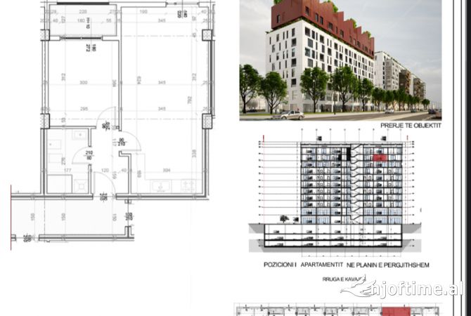 Shtepi ne shitje 1+1 ne Tirane - 176,000 Euro