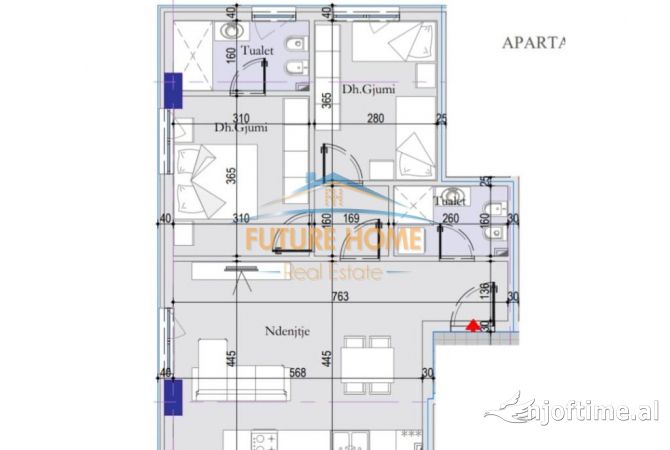 Shtepi ne shitje 2+1 ne Tirane - 102,200 Euro