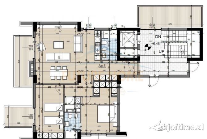 Shtepi ne shitje 2+1 ne Tirane - 296,000 Euro