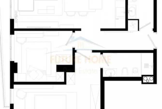 Shtepi ne shitje 2+1 ne Tirane - 158,000 Euro