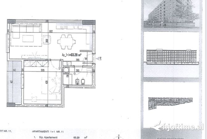 Shtepi ne shitje 1+1 ne Tirane - 76,503 Euro