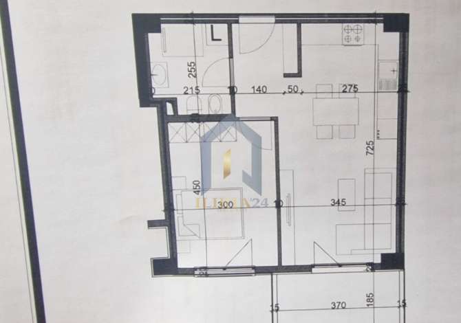 Shtepi ne shitje 1+1 ne Tirane - 109,350 Euro