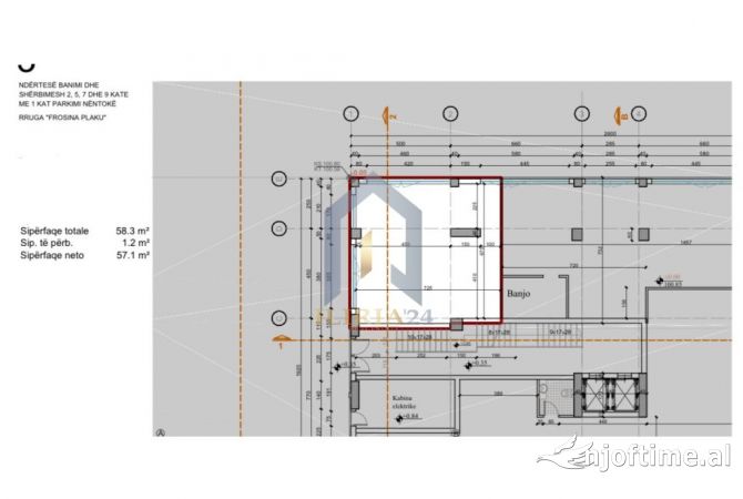 Ambient biznesi me qera 1+1 ne Tirane - 900 Euro