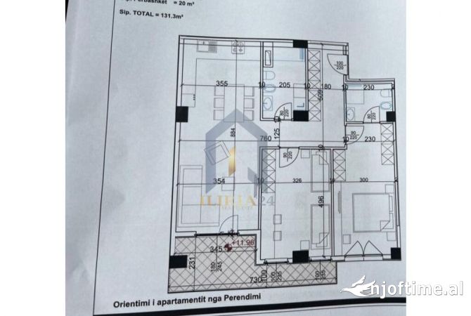 Shtepi ne shitje 2+1 ne Tirane - 196,950 Euro
