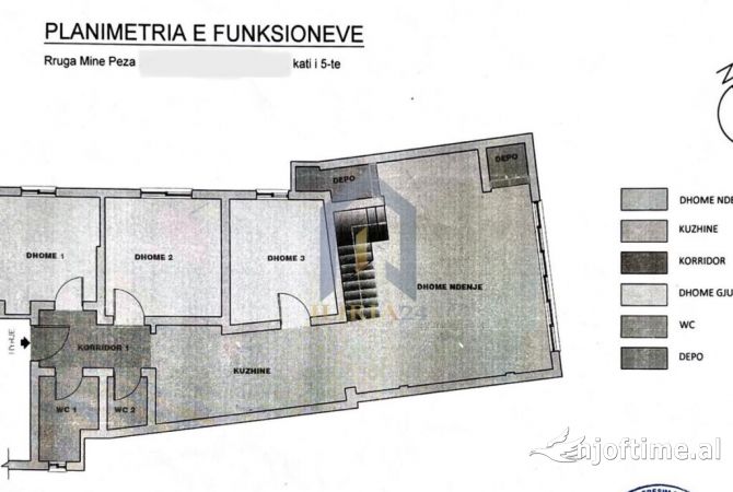 Shtepi ne shitje 3+1 ne Tirane - 287,000 Euro