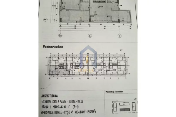 Apartment for sale in Tirana 2+1, Emty