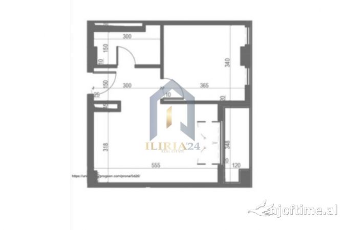 Shtepi ne shitje 1+1 ne Tirane - 61,000 Euro