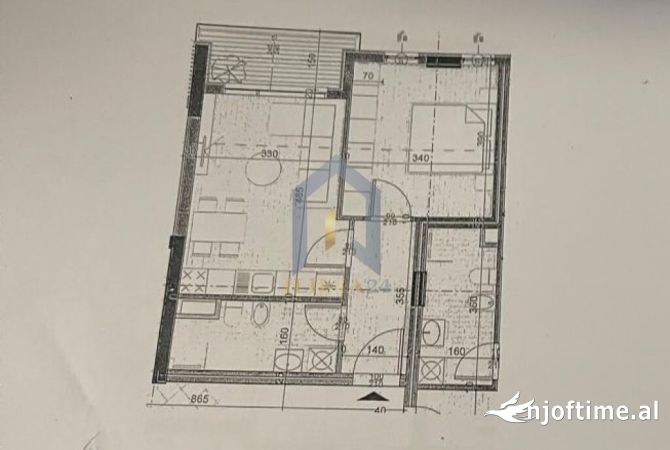 Shtepi ne shitje 1+1 ne Tirane - 85,400 Euro