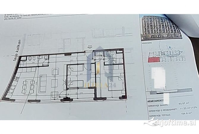 Shtepi ne shitje 2+1 ne Tirane - 165,000 Euro