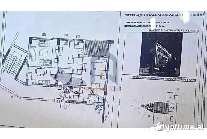 Casa in vendita 2+1 a Tirana - 70,000 Euro