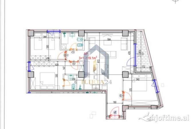 Shtepi ne shitje 3+1 ne Tirane - 205,465 Euro
