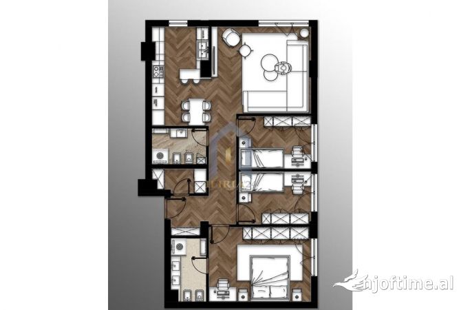 Shtepi ne shitje 3+1 ne Tirane - 221,000 Euro