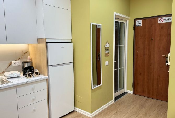 Shtepi me qera Apartament ne Tirane, Garsoniere, Mobilimi E mobiluar, Pagesa 500  Euro.