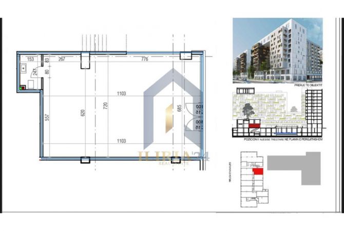 Ambient biznesi ne shitje 1+1 ne Tirane - 388,960 Euro