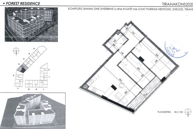 Shtepi ne shitje 2+1 ne Tirane - 1,220,000 Euro
