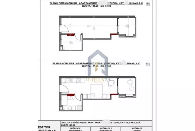 Shtepi ne shitje Garsoniere ne Tirane - 66,900 Euro