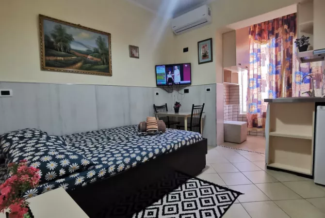 Shtepi me qera Apartament ne Tirane, Garsoniere, Mobilimi E mobiluar, Pagesa 360  Euro.