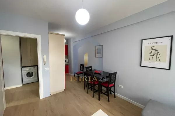 Shtepi me qera Apartament ne Tirane, 1+1, Mobilimi E mobiluar, Pagesa 550  Euro.