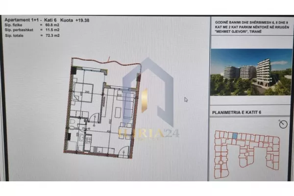 House for Sale Garsoniere in Tirana - 79,530 Euro