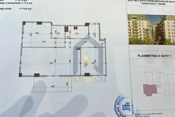 House for Sale 2+1 in Tirana - 172,200 Euro