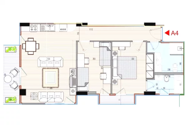 House for Sale 2+1 in Tirana - 999,999 Euro