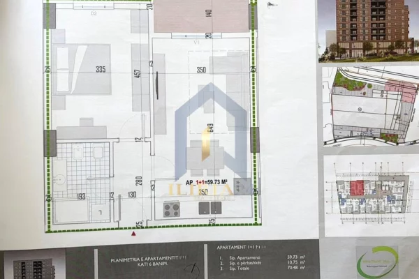 Shtepi ne shitje 1+1 ne Tirane - 88,100 Euro