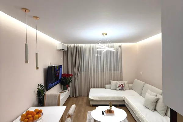 Shtepi ne shitje Apartament ne Tirane, 1+1, Mobilimi E mobiluar, Pagesa 86,000  Euro.