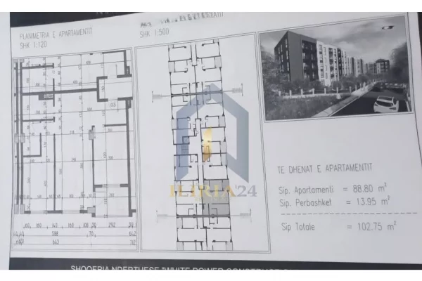 Shtepi ne shitje 2+1 ne Tirane - 97,612 Euro