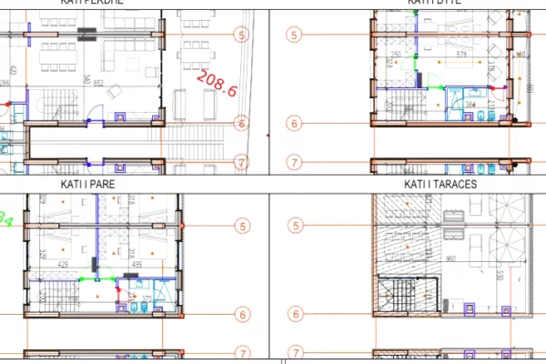 Luxury villas for sale in Tirana 3+1, Emty