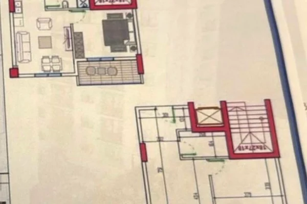 Apartment for sale in Durres 1+1, Emty