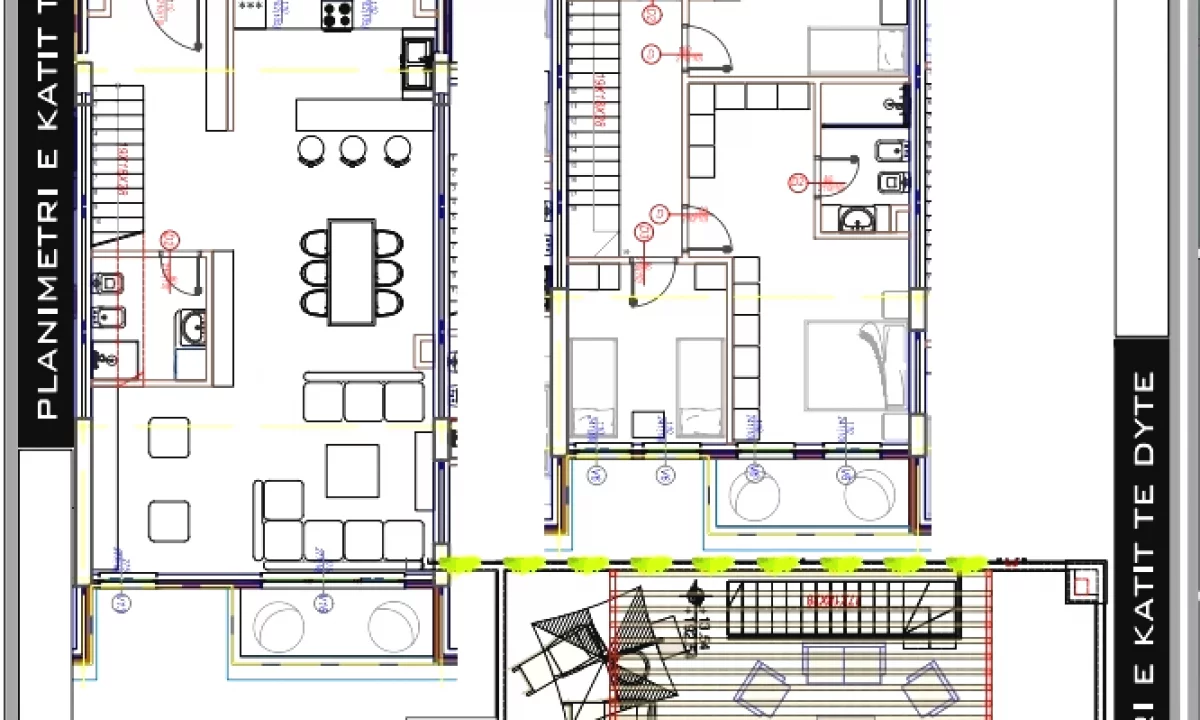 Duplex (casa a 2 piani) in vendita a Tirana 3+1, Vuoto