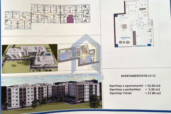 Appartamento in vendita a Durazzo 1+1, Vuoto