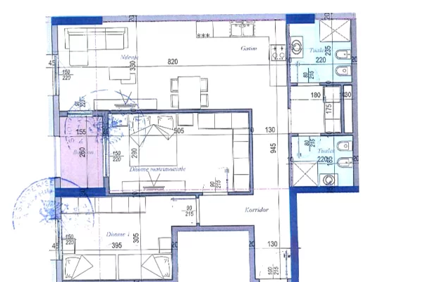 APARTAMENT PER SHITJE 2+1 TEK TIRANA ENTRY RESIDENCE 